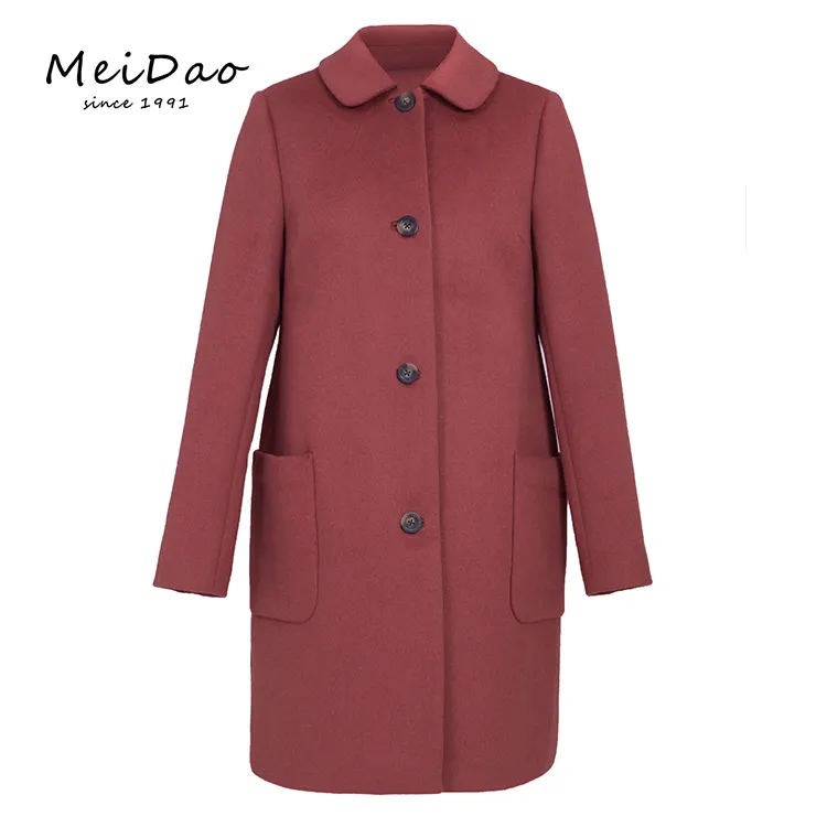 Casaco de lã bonito selecionado senhoras MEIDAO-010041