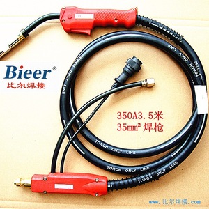 Bieer 350A Co2 Welding Torch 3M Cable <b>28mm</b> Copper Wire Manual Ignition For Metal Welding - Product Image 4