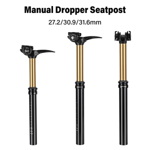 <span class=keywords><strong>Tige</strong></span> <span class=keywords><strong>de</strong></span> <span class=keywords><strong>selle</strong></span> hydraulique manuelle, <span class=keywords><strong>tige</strong></span> <span class=keywords><strong>de</strong></span> <span class=keywords><strong>selle</strong></span> réglable à air et huile pour vélo, 27.2/30.9/31.6mm, course 105/130mm, pour VTT - Product Image 1