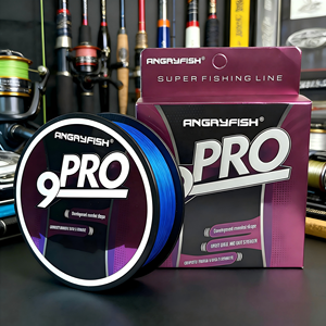 FLY TYING 9PRO: Hilo trenzado compacto de 9 hebras de PE, con forma redondeada y gran resistencia a los nudos, ideal para atado de moscas. - Product Image 1
