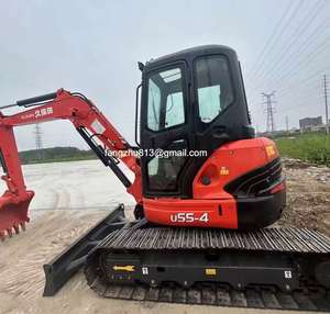 รถขุดขนาดเล็ก CE EPA มือสอง ยี่ห้อ Kubota รุ่น U55 Kx163-5 Kx057-4 พร้อมบูมสวิง ราคาถูก - Product Image 2