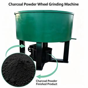 Proveedor de Máquina de Molienda de Polvo de Carbón con Motor Agitador de Alta Calidad y Doble Rueda - Product Image 3