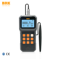 BRK Compteur de Gauss portable, Compteur de Tesla à flux traversant, Mode de maintien de la valeur maximale, Deux gammes commutables, Capteur à effet Hall, Test de matériaux magnétiques, Garantie 1 an