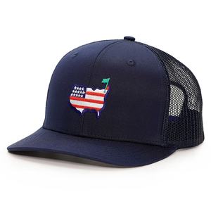 Gorras Trucker de Algodón con Logotipo Bordado, Gorras de 5 Paneles Personalizadas con Malla en la Parte Trasera - Product Image 2