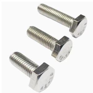 ชุดสกรูหัวหกเห<span class=keywords><strong>ล</strong></span>ี่ยมสแตนเลส SS304 ความแม่นยำสูง ขัดเงา ป้องกันการติดกัน ตามมาตรฐาน DIN933 สำหรับอุปกรณ์ในอุตสาหกรรมอาหารและเคมี - Product Image 2