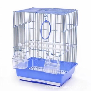 Hot Sale Pet Simple Portable Small Fashion Design Cage Canary Bird Cage Iron Wire Bird Cage