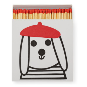 Archivist Matches - 125 Extra Long Matches (100mm) in Premium Custom Design Paper Box (110x110x30mm) - Unique Artwork <strong>Collection</strong> - Product Image 6