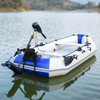 Bateau gonflable en PVC, kayak de pêche en rivière, bateau à rames, bateau de pêche