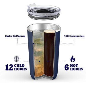 Taza de Café de Acero Inoxidable <span class=keywords><strong>IDEUS</strong></span> de 20oz desde Almacén en EE. UU. Reutilizable con Aislamiento Térmico - Product Image 5