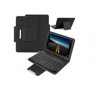 Temco PT10-N 10 Inch <b>Tablet</b> Case With Wireless <b>Keyboard</b> <b>For</b> Windows Android IOS - Product Image 1