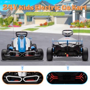 Offre Spéciale sous licence <span class=keywords><strong>BMW</strong></span> 400w 24v électrique Go Kart enfants Ride-on <span class=keywords><strong>voiture</strong></span> pédale dérive Karting tout-terrain électrique Go Karts pour enfants - Product Image 4