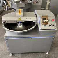 Hachoir-mélangeur à viande automatique Aimeida en acier inoxydable 304, usage intensif, trois phases, lame incurvée, 6 lames, 380V, garantie 1 an