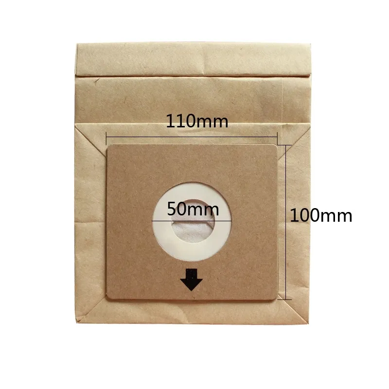 11x10cm Universal Dust Bags Replacements Vacuum Cleaner Dust Bag Paper Bag For Philips Electrolux LG Haier Samsung