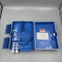 Boîtier de distribution de fibre optique FTTH 16 cœurs, boîtier terminal, boîtier de raccordement optique NAP CTO ODP FAT avec boîtier de répartiteur PLC 1x16