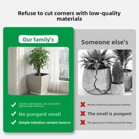 Grand modèle de pot de fleurs créatif de style nordique pour Monstera et plantes vertes, utilisation intérieure et extérieure, salons, balcons