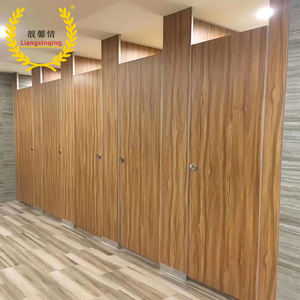 Panneau moderne en HPL cloison de toilette commerciale populaire pour attrayant nid d'abeille étanche pour les toilettes de salle de bain de bureau d'<span class=keywords><strong>occasion</strong></span> - Product Image 4