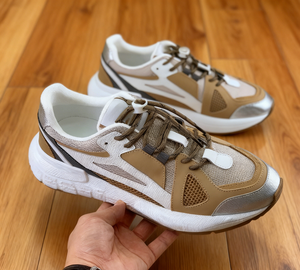 Nouvelles chaussures de sport tendance pour hommes, confortables, élégantes, en cuir synthétique de haute qualité, décontractées, à lacets. - Product Image 6