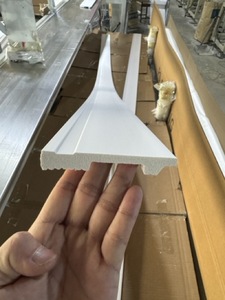Moulure décorative personnalisable en PS, étanche, moderne, pour <span class=keywords><strong>plinthe</strong></span>, corniche et cadre, pour décoration intérieure, ODM&OEM - Product Image 2