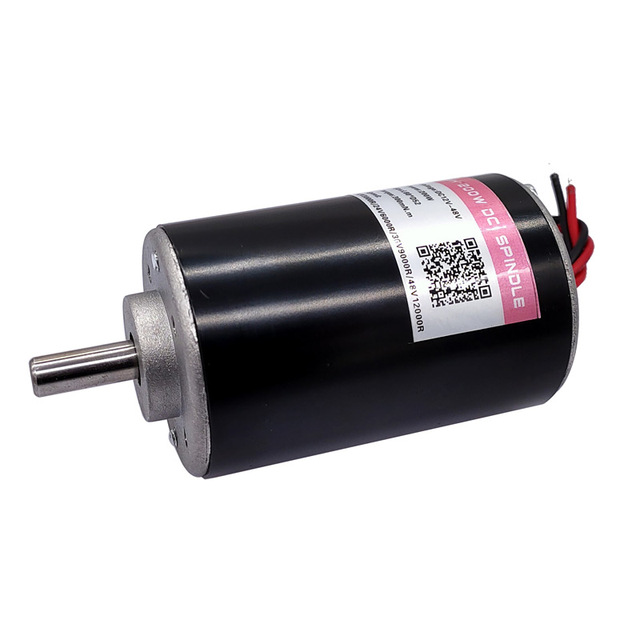 High Speed CNC Starter Spindle Motor 12-48V ER11 12000rpm 200W Engraving Milling Grind Diy Spindle Motor