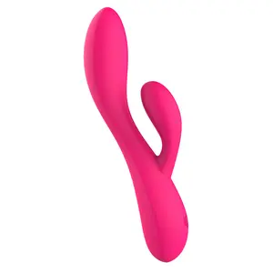 USB ricaricabile sicuro Silicone 10 vibrazione coniglio juguete sessuale punto G doppio massaggiatore vibrante vibratore coniglio per le donne