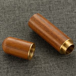 Boîte de rangement en bois portable et durable, organisateur artisanal, porte-aiguilles à coudre, <span class=keywords><strong>tube</strong></span> pour aiguilles à broder, outils de broderie, conteneur en bois - Product Image 4