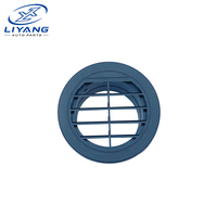 Connecteur de conduit de grille d'aération en plastique de 75 mm pour chauffage au diesel Webasto Eberspacher, camping-car, camion
