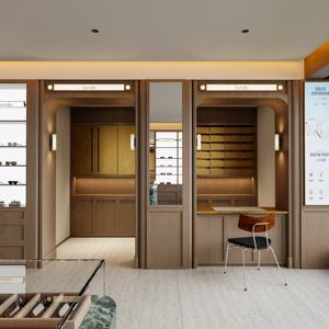 Conception personnalisée <span class=keywords><strong>de</strong></span> présentoirs pour magasins d'optique, vitrine à lunettes, solution d'aménagement pour magasins <span class=keywords><strong>de</strong></span> vente au détail d'optique, fabrication <span class=keywords><strong>de</strong></span> mobilier optique - Product Image 3