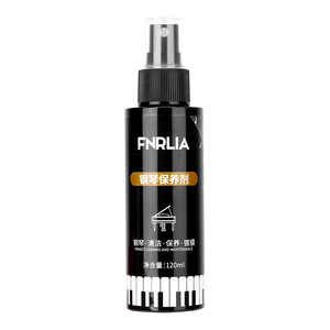Limpiador y abrillantador de piano FNRLLIA en aerosol de 120 ml para realzar el brillo de superficies de madera - Product Image 1