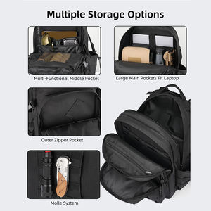 Mochila Táctica para Exteriores, de Gran Capacidad, para Camping, Senderismo, Viajes, Impermeable, Deportiva - Product Image 4