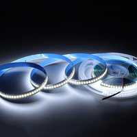Ruban LED flexible haute luminosité 240 LED/m, bande lumineuse 2835, blanc chaud bleu, flexible, intelligent, 12V 24V, SMD2835