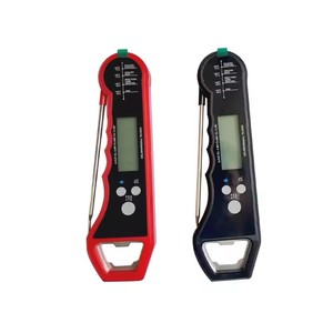 במפעל מדחום בשר אלקטרוני ישיר עם קריאה מיידית תכונה מדחום ברביקיו דיגיטלי פלסטיק עם פותחן בקבוקים - Product Image 3