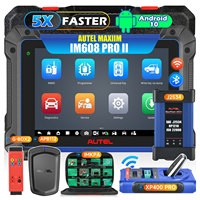 Programador de Llaves de Auto MaxiIM IM608PRO II 2, Herramienta OBD2 para Vehículos con Limpiador de Inyectores de Combustible para Audi Q5/A5/Q7
