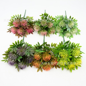 ดอกไม้ประดิษฐ์ทรงต้นสนลาร์ชสีชมพู สีส้ม สีม่วง จาก Dongchen Crafts สำหรับตกแต่งภายในบ้าน ตกแต่งผนังห้องนั่งเล่น - Product Image 4