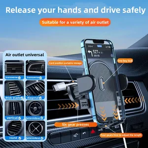 Factory Outlet Vent Fixed Gravity Suction Cups Car Phone Holder For Car