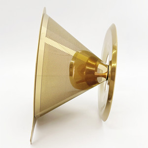 304 lọc cà phê bằng thép không gỉ Máy pha cà phê không giấy tái sử dụng - Product Image 3