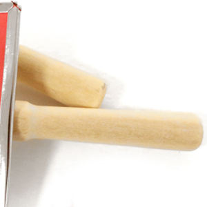 Peine Simple de Madera Densa y Acero Inoxidable de Tamaño Mediano 11.5*8.9cm para el Cuidado de Perros y Gatos - Product Image 3