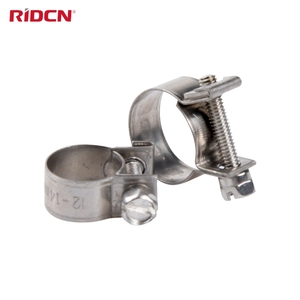Có thể điều chỉnh SUS 304 thép không gỉ Mini Hose kẹp cho công nghiệp và ô tô Ống kẹp với vít - Product Image 4