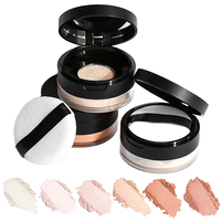 Poudre libre translucide multi-couleurs, waterproof, effet naturel, pour le visage, directement de l'usine