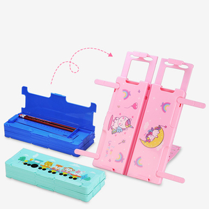 Astuccio Creativo Multifunzionale con Supporto per Libri per Ragazzi e Ragazze, <span class=keywords><strong>Cancelleria</strong></span> Scolastica - Product Image 5