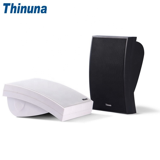 Thinuna WS-105 100V/70V 10W 2 Way Professional Voice Alarm PA Public Address Audio System Wall Mounted Speaker for Indoor Use