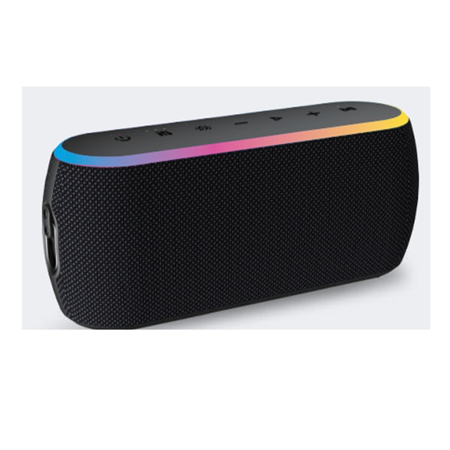 60W Portable RGB TWS Wireless Speaker Waterproof IPX7 Outdoor with Heavy Subwoofer Bluetooth Connection Mini Size