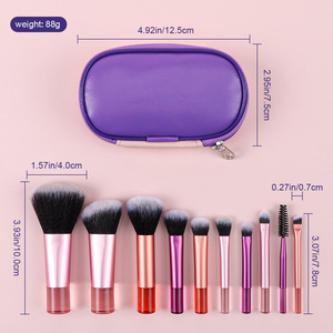 Set de Brochas de Maquillaje Profesional, Set Completo de Brochas para Polvo Suelto, Corrector y Sombra de Ojos - Product Image 5