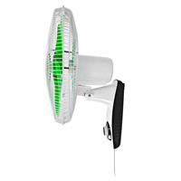 Ventilateur mural électrique oscillant et inclinable de 16 pouces, 220V 55W, avec moteur en aluminium et commande mécanique, pour camping-car et usage domestique, pour le refroidissement de l'air