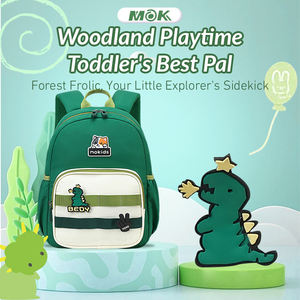 Cuangel Kawaii borsa da 12 pollici per bambini <span class=keywords><strong>zaino</strong></span> per bambini Mini borse per neonati cartone animato carino 3D dinosauro animale <span class=keywords><strong>zaino</strong></span> per bambini di <span class=keywords><strong>età</strong></span> 1-4 anni - Product Image 2