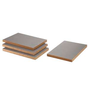 Tablero <span class=keywords><strong>de</strong></span> MDF para muebles Color <span class=keywords><strong>de</strong></span> melamina blanco laminado utilizado para gabinete 2mm 3mm 5mm 15mm 16MM 18mm - Product Image 6