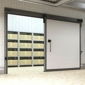 Puerta de Acero Inoxidable para Cámaras Frigoríficas Industriales, Apertura Lateral, Diseño Moderno para Logística a Gran Escala y Almacenamiento Frigorífico Farmacéutico - Product Image 3