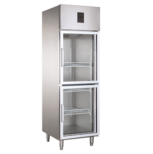 <span class=keywords><strong>Frigorifero</strong></span> Verticale Commerciale KUBIGEL KBD6L2W, 220V, <span class=keywords><strong>2</strong></span> <span class=keywords><strong>Porte</strong></span>, 3 Ripiani, Sbrinamento Automatico, Vetrina Refrigerata per Bevande - Product Image 2