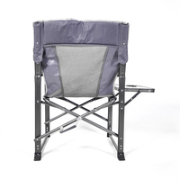 Chaise de plage pliante légère avec table latérale, mobilier d'extérieur moderne en métal pour l'entrée, la salle de sport et l'extérieur