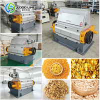 Machine à moudre le riz à épaisseur de copeaux réglable et sortie de copeaux uniformes