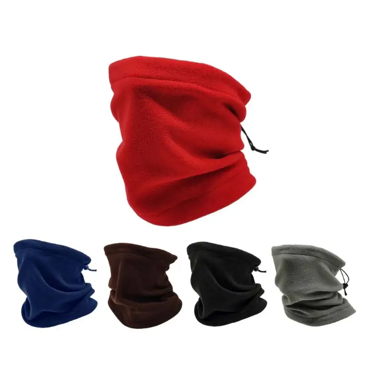 Calentador de cuello de lana promocional para ciclismo, bufanda de redecilla para acampar, calentador de cuello personalizado/polaina